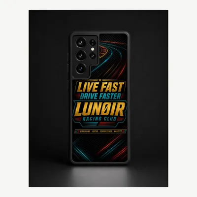 Productafbeelding van Samsung S21 Ultra hoesje, telefoonhoesje, beschermhoesje, case met autosportmotief – LUNØIR ©
