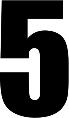 Produktbild von Jumadas - Hausnummer - Aufkleber - 5