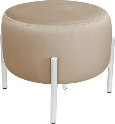 Obrázek produktu pro Pufa WILFRED MG VELVET béžová/bílá
