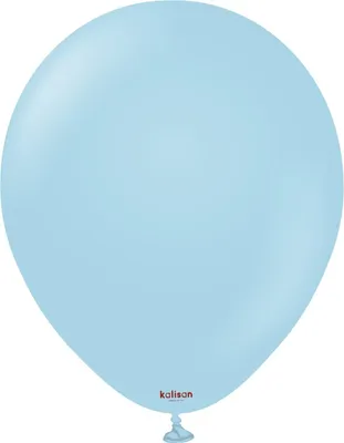 Zdjęcie produktu dla Balony Kalisan Macaron Blue, niebieskie, 30 cm, 100 szt.