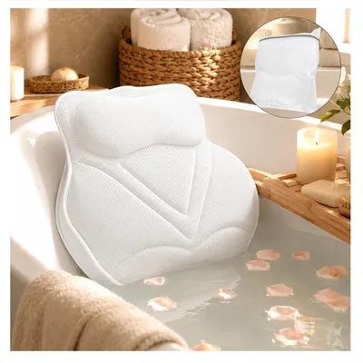 Obrázok produktu pre Ergonomická luxusná podložka do vane so prísavkami