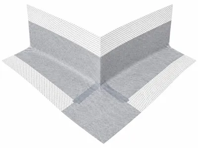 Obrázek produktu pro Prima Dichtecke außen 140x140mm - flexibel, wasserdicht und einfach zu verarbeiten.