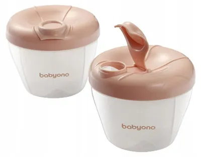 Productafbeelding van Melkpoedercontainer met doseerder, 4 compartimenten voor flessen, accessoires voor Babyono