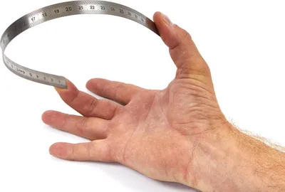 Immagine prodotto di Righello flessibile in metallo, RVS 300 mm Hbm