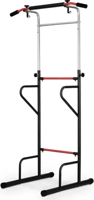 Zdjęcie produktu dla Neo-Sport NS-300 - Wolnostojąca drążek do ćwiczeń, regulowany zakres wysokości 146 - 215 cm, maksymalne obciążenie 100 kg