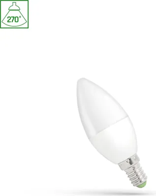 Produktbild von LED E14 C37 1W Kerzenform 90lm Kaltweiß 6000K