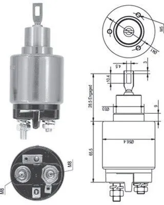 Image de Jeu de bras d'essuie-glace (lave-glace) MAGNETI MARELLI 000723180283