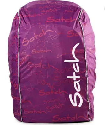 Produktbild von Satch by Ergobag Raincover Regencape Regenhaube lila zum Schulrucksack
