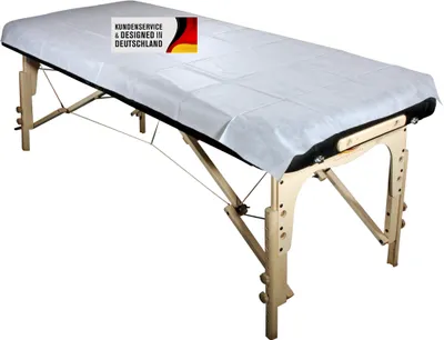 Produktbild von 2x Einweg Massageliegenbezug Öl- & Wasserfest (10er PacK)
