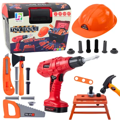 Immagine prodotto di Set di trapani a batteria fai da te Toolbox 55 pezzi