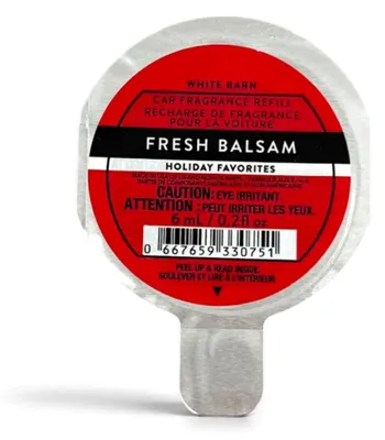 Produktbild von Bath & Body Works Autoduft - Nachfüller FRESH BALSAM 6 ml