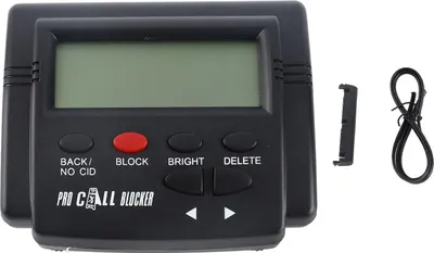 Immagine prodotto di Blocco chiamate per telefoni fissi, telefono 4000, identificativo del chiamante, blocco dei numeri con un solo tasto, chiamate automatiche indesiderate e chiamate moleste