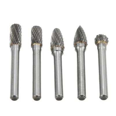 Imagen del producto de Juego de brocas de carburo, juego de brocas rotativas de carburo, juego de brocas rotativas, juego de brocas rotativas de doble filo, lima rotativa de carburo, lima rotativa