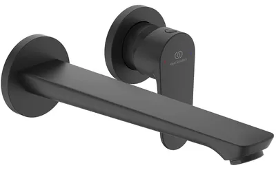 Immagine prodotto di Ideal Standard Cerafine O, miscelatore da incasso per lavabo a parete, proiezione 224 mm BD133XG Nero