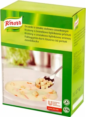Obrázek produktu pro Knorr bylinkové a česnekové krutony 700 g