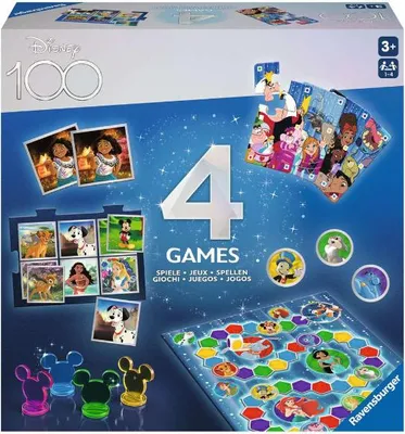 Zdjęcie produktu dla Ravensburger - 100 lat 4 w 1 grach