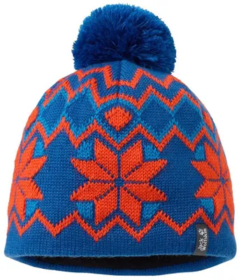 Produktbild von Jack Kinder Wolfskin Kids Nordic Pompom Cap Mütze Bommelmütze 1903961-1127 Größe S