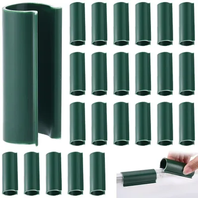 Immagine prodotto di 32 clip in PVC per esterni, ideali per la protezione