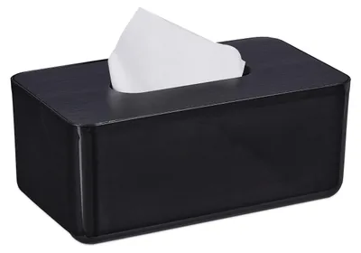 Image de Boîte à mouchoirs en papier RD46932, noire