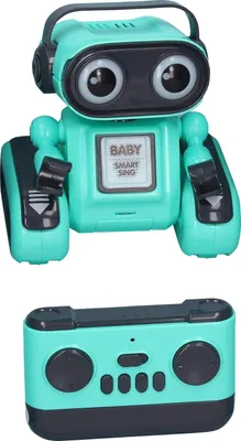 Produktbild von Wiky RC Roboter Baby mit Fernbedienung 13 cm Licht Sound 2,4 GHz