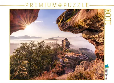 Produktbild von CALVENDO Puzzle Ein Motiv aus dem Kalender Bunter Pfälzerwald | 1000 Teile Lege-Größe 64x48cm Foto-Puzzle für glückliche Stunden