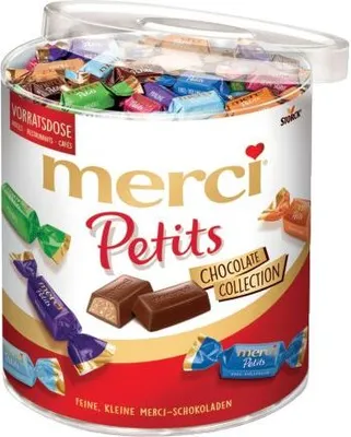 Produktbild von Storck 3847775007 merci Petits Chocolate Collection ca. 167 Stück
