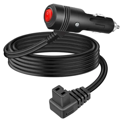 Autokoelkast-Stromkabel 1,5 m, 12V/15A, mit Schalter