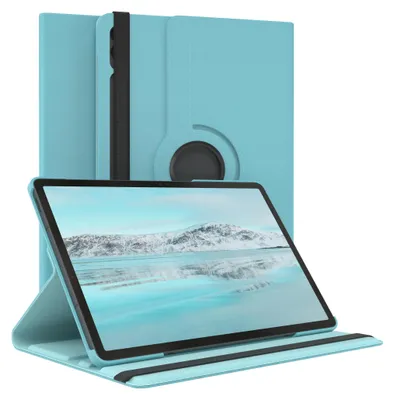 Produktbild von EAZY CASE - Tablet Hülle für Samsung Galaxy Tab S9 FE Plus Schutzhülle, Tablet Case 360° drehbar in Blau