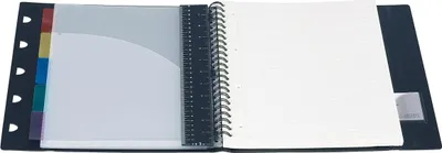 Obrázok produktu pre RHODIA 132142C RHODIA EXABOOK vysokoškolský blok, A4+, károvaný, čierny