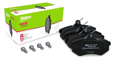 Produktbild von Bremsbelagsatz Scheiben vorne 19,6 mm VALEO für u.a. AUDI 80