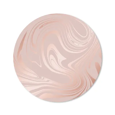 Produktbild von MuchoWow® Mauspad Mousepad Marmor - Roségold - Luxus 20x20 cm - Mousepads - Maus Mat - Pad - Mausunterlage - Schreibtischmatte