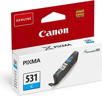 Produktbild von Canon CLI-531 C, Cyan, 1 Stück(e), 515 Seiten, Einzelpackung