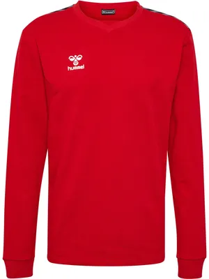 Zdjęcie produktu dla Hummel Hmlauthentic CO Training Sweatshirt Herren rot Gr XL