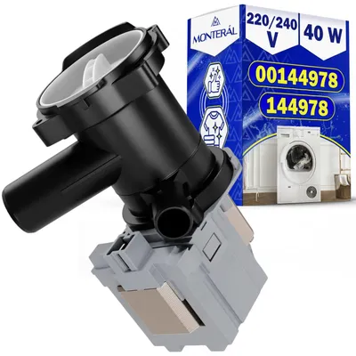 Waschmaschinenpumpe 220/240 V 40 W, Originalcode 00144978