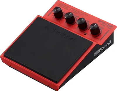 Obrázok produktu pre Roland SPD ONE WAV PAD, Čierna, Červená, USB typ B, 6,3 mm, AC, Batérie, AA, 140 mm