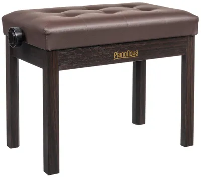 Image de Pianonova Digital Piano Bench 2025 : tabouret de piano en bois de palissandre