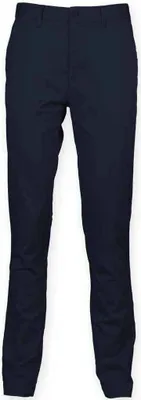 Image de Front Row - Chino pour homme PC5983 (40L) (Bleu marine)