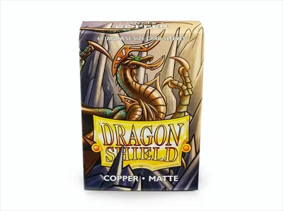Image de Dragon Shield Japanese Sleeves Matte Copper (60ct)