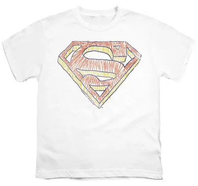 Produktbild von Superman - T-Shirt für Kinder, Logo TV36475 (128) (Weiß)