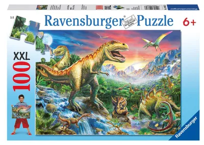 Obrázek produktu pro RAV puzzle 100 XXL Dinosaur Age 10665