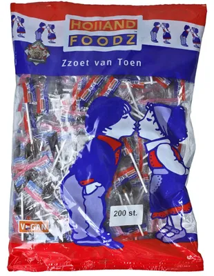 Produktbild von Holland Foodz Lollis Cola 200er