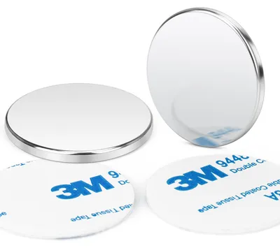 Image de B0D2TKWHWT B0D2TKWHWT Aimants puissants 32 × 3 mm, lot de 2 aimants en néodyme, autocollants, puissants, aimants en terres rares à coller, aimants ultra-puissants pour tableaux magnétiques, panneaux en bois et carrelages