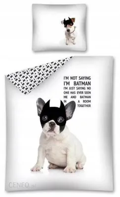 Produktbild von Carbotex Bettwäsche 140x200 cm Bulldog Jugend