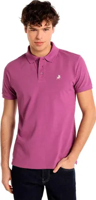 Produktbild von Lois Jeans 10697 Kurzarm-poloshirt Lila 3XL Herren Lila 3XL