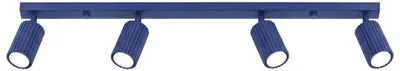 Obrázok produktu pre Stropné svietidlo KARBON 4L ultramaryna 4xGU10 10 W hliník 16,5 x 6,5 x 81 cm Sollux Lighting