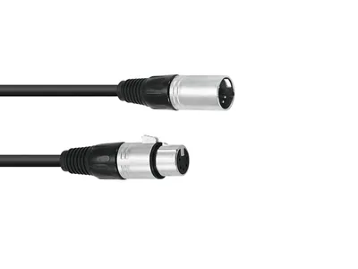 Produktbild von OMNITRONIC XLR Kabel 5pol 5m sw
