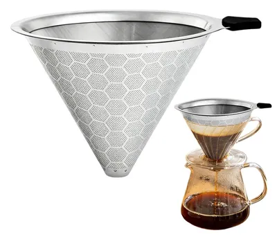 Produktbild von Wiederverwendbarer Edelstahl-Kaffeefilter für Espresso