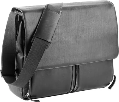 Produktbild von Messenger Bowatex Umhängetasche Schreibmappe Aktentasche Mappe Leder Schwarz 40