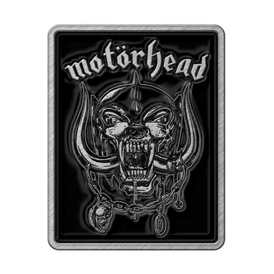 Obrázok produktu pre Motorhead - War Pig - odznak, smaltované logo RO8478 (jedna veľkosť) (čierna/strieborná)
