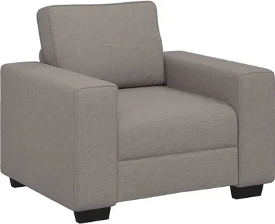 Produktbild von Sessel Taupe 100x77x82 cm Stoff